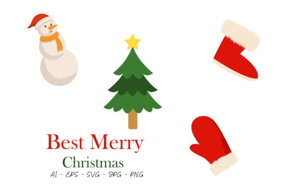 Best Merry Christmas Illustration for Digital Product Creators