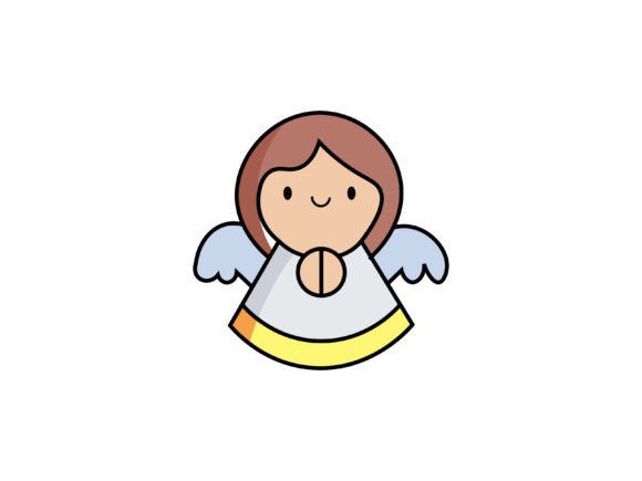 Christmas Angel Illustrations for Digital Sellers