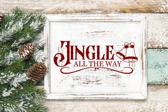 Jingle All the Way Christmas SVG for Handmade Creations